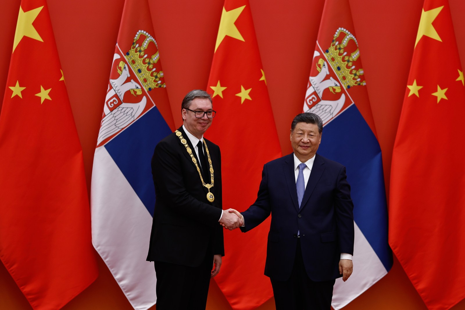 Serbian president deepens ties with China while facing pressure from protests at home