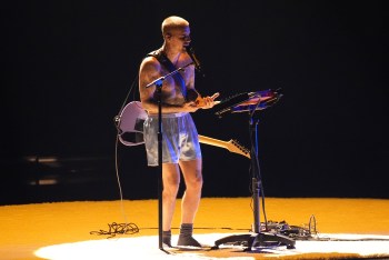 Justin Bieber performs 