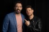 Drew Scott and Michael Bublé pose for a photograph at the 2026 Prime Video Upfront, in Toronto on Wednesday, May 27, 2026. THE CANADIAN PRESS/Arlyn McAdorey