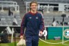 FILE - Newcastle's Anthony Gordon arrives for the fifth round FA Cup soccer match between Newcastle and Manchester City in Newcastle, England, March 7, 2026. (AP Photo/Ian Hodgson, file)
