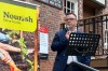 Nova Scotia Education Minister Brendan Maguire speaks at Nourish Nova Scotia's Nourish Fest event at the Halifax Brewery Market, in Halifax, on Sunday, Oct. 19, 2025. THE CANADIAN PRESS/Emily Baron Cadloff