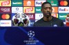 Paris Saint-Germain's Ousmane Dembele meets the media ahead of the Champions League final soccer match between Paris Saint-Germain (PSG) and Arsenal, in Budapest, Friday 29, 2026. (Franck Fife, Pool Photo via AP)