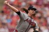 Atlanta Braves pitcher Grant Holmes throws during the first inning of a baseball game against the Cincinnati Reds in Cincinnati, Friday, May 29, 2026. (AP Photo/Carolyn Kaster)