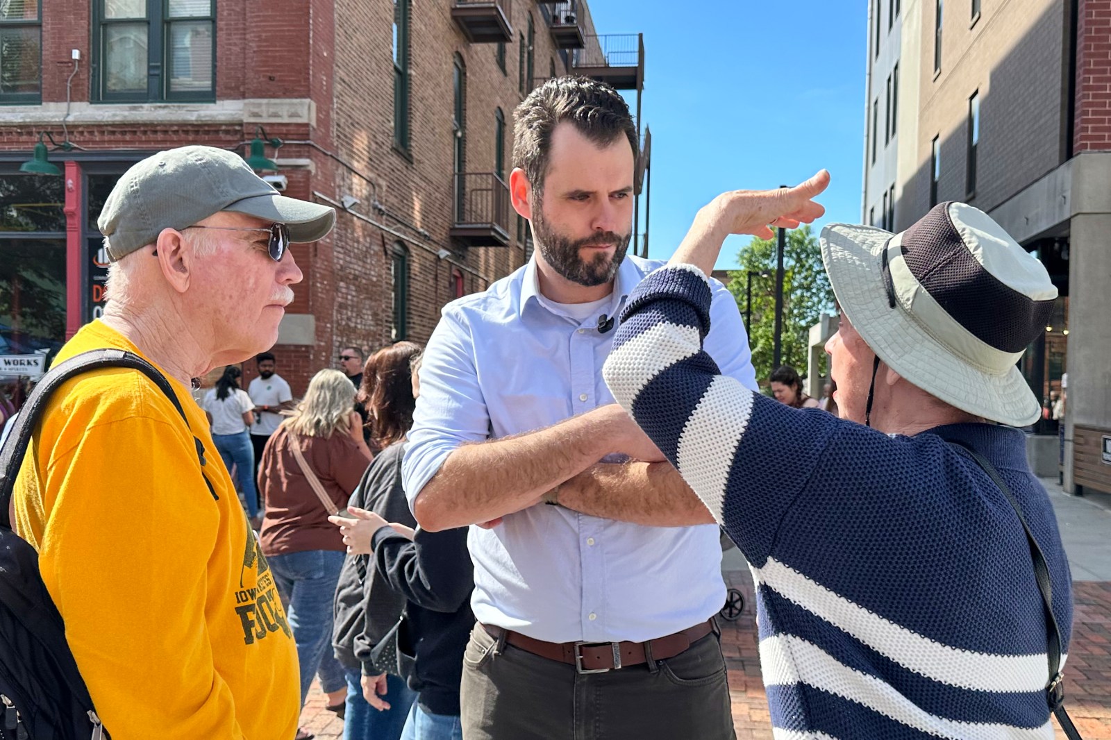 Iowa Democrats hoping to flip a US Senate seat are torn over which of 2 hopefuls has the best shot