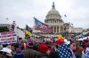 FILE - Rioters loyal to President Donald Trump rally at the U.S. Capitol in Washington, Jan. 6, 2021. (AP Photo/Jose Luis Magana, File)