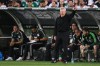 Mexico’s head coach Javier Aguirre gives instructions to his players during the first half of an international friendly soccer match against Australia Saturday, May 30, 2026, in Pasadena, Calif. (AP Photo/Kyusung Gong)
