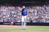 Blue Jays pitcher Kevin Gausman returns to the dugout during a Major League Baseball game against the Miami Marlins in Toronto on May 27, 2026. THE CANADIAN PRESS/Chris Young