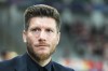 FILE - Monaco's head coach Sebastien Pocognoli waits for the start of the Champions League opening phase soccer match between Pafos FC and AS Monaco in Limassol, Cyprus, Nov. 26, 2025. (AP Photo/Petros Karadjias, file)