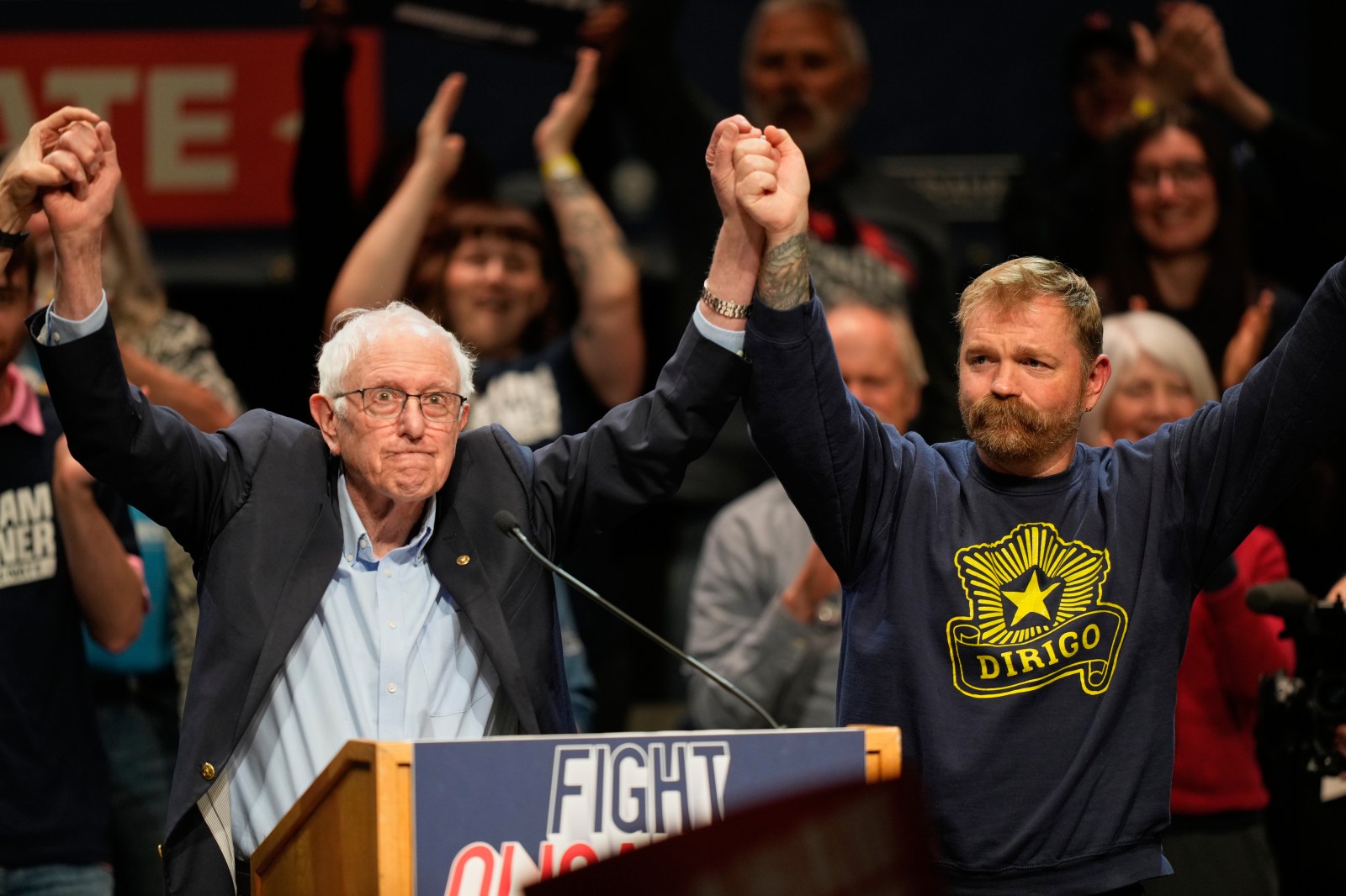 Sanders Says He Supports Platner Despite Past Text Messages
