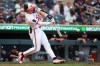 Minnesota Twins' Luke Keaschall hits an RBI double against the Chicago White Sox during the fourth inning of a baseball game, Tuesday, June 2, 2026, in Minneapolis. (AP Photo/Matt Krohn)