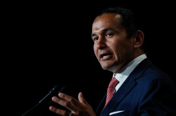 Manitoba Premier Wab Kinew speaks at the Assembly of First Nations Annual General Assembly in Winnipeg on Wednesday, Sept. 3, 2025. THE CANADIAN PRESS/John Woods