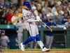 New York Mets' Bo Bichette hit a two-run single during the fourth inning of a baseball game against the Seattle Mariners, Wednesday, June 3, 2026, in Seattle. (AP Photo/Stephen Brashear)