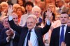 Real MadridPresident Florentino Perez reacts before a La Liga soccer match between Real Madrid and Athletic in Madrid, Spain, Saturday, May 23, 2026. (AP Photo/Manu Fernandez)