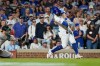 Chicago Cubs' Dansby Swanson hits a one-run single during the ninth inning of a baseball game against the Athletics in Chicago, Thursday, June 4, 2026. (AP Photo/Nam Y. Huh)