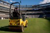 Workers install grass during the pitch installation for FIFA World Cup 2026 at NYNJ Stadium, Thursday, May 7, 2026, in East Rutherford, N.J. (AP Photo/Yuki Iwamura)