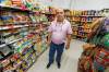 MIKE DEAL / FREE PRESS
                                Munther Zeid, Food Fare co-owner, says he is still waiting to get proper identification of the products he sells that will be PST free starting July 1.