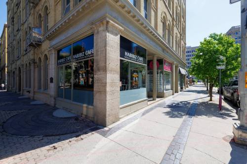 MIKE DEAL / FREE PRESS
                                Habibiz Café at 225 McDermot Ave.