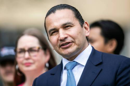MIKAELA MACKENZIE / FREE PRESS
                                Manitoba Premier Wab Kinew
