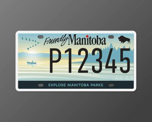 Supplied
                                One of the five options of Manitoba Parks licence plates that people can vote for.