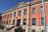 The exterior of Brandon&rsquo;s court house on Thursday morning. (Kyle Darbyson/The Brandon Sun)