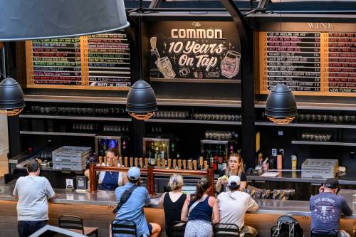 MIKE SUDOMA / FREE PRESS
                                It&rsquo;s been 10 years since The Common opened following a $2.5-million renovation of The Forks Market food hall.