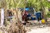 MIKAELA MACKENZIE / FREE PRESS FILES An encampment along the Assiniboine River near the end of Spence Street in May.