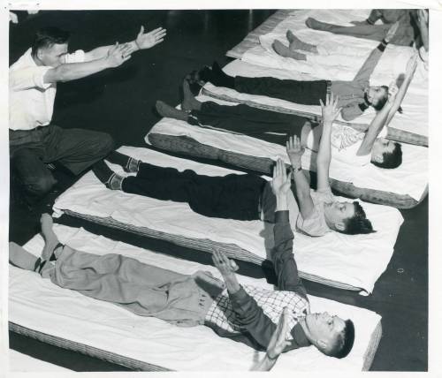 UM Archives / Winnipeg Tribune Photograph Collection Polio Patients _November 21_1953
                                UM Archives / Winnipeg Tribune Photograph Collection Polio Patients _November 21_1953