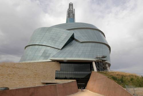 WAYNE GLOWACKI / FREE PRESS FILES
                                The Canadian Museum for Human Rights building in Winnipeg.