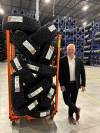 Aaron Epp / Free Press
                                Paul Hyshka, vice-president of independent sales at Groupe Touchette, in the company&rsquo;s Rosser warehouse at CentrePort Canada.