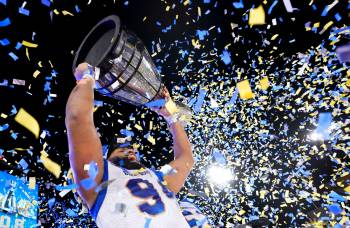 NATHAN DENETTE / THE CANADIAN PRESS FILES
                                Jackson Jeffcoat won two Grey Cups with the Winnipeg Blue Bombers.