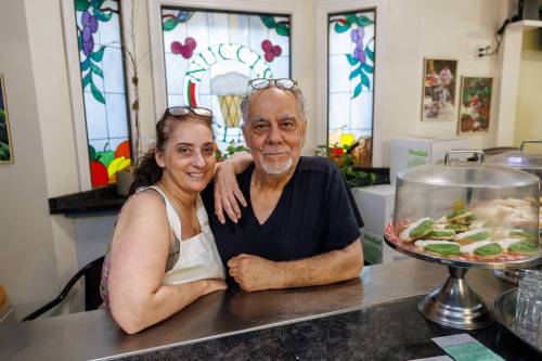 MIKE DEAL / FREE PRESS
                                Nucci&rsquo;s Gelati owners Maria and Michael Pepe. Nucci&rsquo;s is celebrating its 50th year. Reporter: Tiago Resko 260619 - Friday, June 19, 2026.