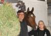 GEORGE WILLIAMS PHOTO
                                Trainer Brian Phillips and his wife Janis with their recent longshot winner Nu Soup for Baby.