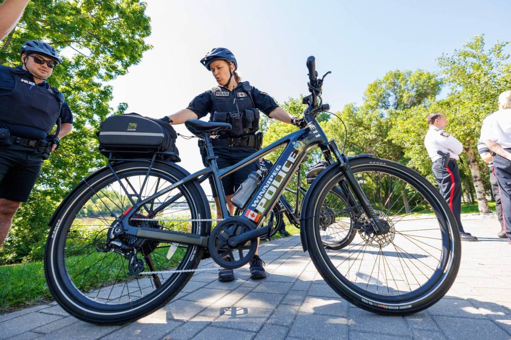 electric bicycle winnipeg New e-bike patrols will make officers more visible, get them to some places  quicker, WPS says – Winnipeg Free Press