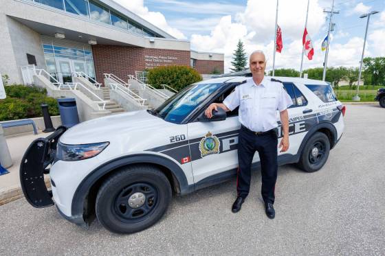 Winnipeg Police Service Insp. Max Waddell, west district commander, says the district was the ‘obvious choice’ for an additional cruiser. (Mike Deal / Free Press)