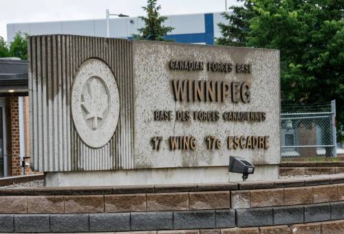 JOHN WOODS / FREE PRESS
                                The Winnipeg Construction Association is tracking roughly 33 projects tied to 17 Wing Winnipeg, the city&rsquo;s Royal Canadian Air Force base, in the coming years.