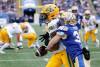 John Woods / The Canadian Press
                                Winnipeg Blue Bombers&rsquo; Evan Holm (right) defends and knocks the ball away from Edmonton Elks&rsquo; Brendan O&rsquo;Leary-Orange in the Winnipeg end zone during first half CFL football action in Winnipeg on Thursday, June 25, 2026.