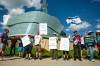 BROOK JONES / FREE PRESS FILES
                                Protesters complain the exhibition is unbalanced and could inflame antisemitism.