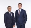 TSN soccer play-by-play broadcaster Luke Wileman, left, and analyst Steven Caldwell are shown in this undated handout photo. THE CANADIAN PRESS/Handout — Bell Media (Mandatory Credit)