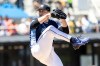 Detroit Tigers pitcher Tarik Skubal winds up to throw in a rehab start for the West Michigan Whitecaps against the Dayton Dragons in Comstock Park, Mich., Sunday, June 7, 2026. (Isaac Ritchey/The Grand Rapids Press via AP)