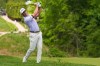 Billy Horschel hits from the first fairway during the second round of the PGA Championship golf tournament at Aronimink Golf Club, Friday, May 15, 2026, in Newtown Square, PA. (AP Photo/Carolyn Kaster)