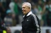 Mexico's coach Javier Aguirre reacts during an international friendly soccer match against Serbia in Toluca, Mexico, Thursday, June 4, 2026. (AP Photo/Moises Castillo)