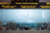 The Toronto Stock Exchange Broadcast Centre is shown in Toronto on June 28, 2013. THE CANADIAN PRESS/Aaron Vincent Elkaim