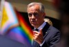 Prime Minister Mark Carney delivers a speech as he marks Pride Season by participating in a flag raising ceremony on Tuesday, June 9, 2026. THE CANADIAN PRESS/Sean Kilpatrick