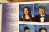 This photo provided by Evan Pfeufer shows Pfeufer's senior quote, which reads 