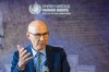 UN High Commissioner for Human Rights Volker Turk speaks to the media, at the Office of the United Nations High Commissioner for Human Rights (OHCHR) Palais Wilson, in Geneva, Switzerland, Wednesday, June 10, 2026. (Martial Trezzini/Keystone via AP)