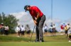 Matthew Anderson, of Mississauga, Ont., putts on the eighth hole during the second round of the RBC Canadian Open in Caledon, Ont., on Friday, June 12, 2026. THE CANADIAN PRESS/Nick Iwanyshyn