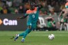FILE - Australia's Awer Mabil during their international soccer friendly against Curacao in Melbourne, Australia, March 31, 2026. (AP Photo/Asanka Brendon Ratnayake, File)
