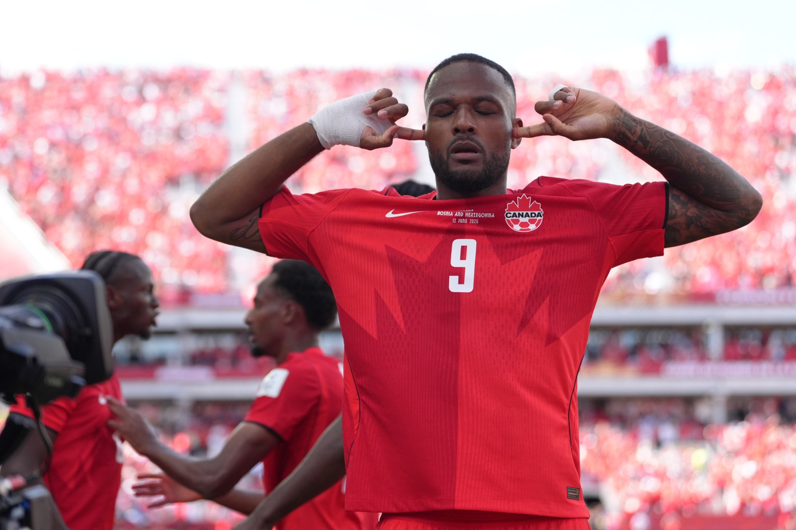 'They can shut up': Cyle Larin silences doubters in Canada's World Cup opener