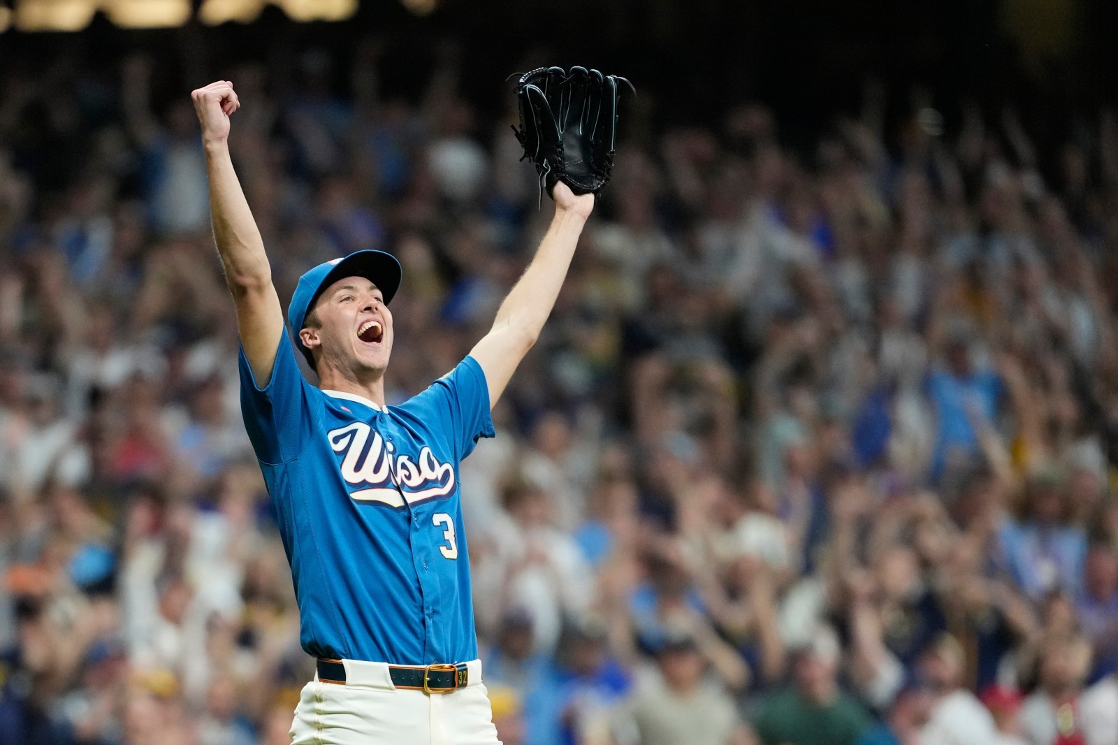Brewers Pitcher Misiorowski Shows Charizard Glove but Will Miss All-Star Start Due to Arm Fatigue