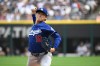 Los Angeles Dodgers pitcher Yoshinobu Yamamoto, of Japan, delivers during the first inning of a baseball game against the Chicago White Sox, Saturday, June 13, 2026, in Chicago. (AP Photo/Matt Marton)